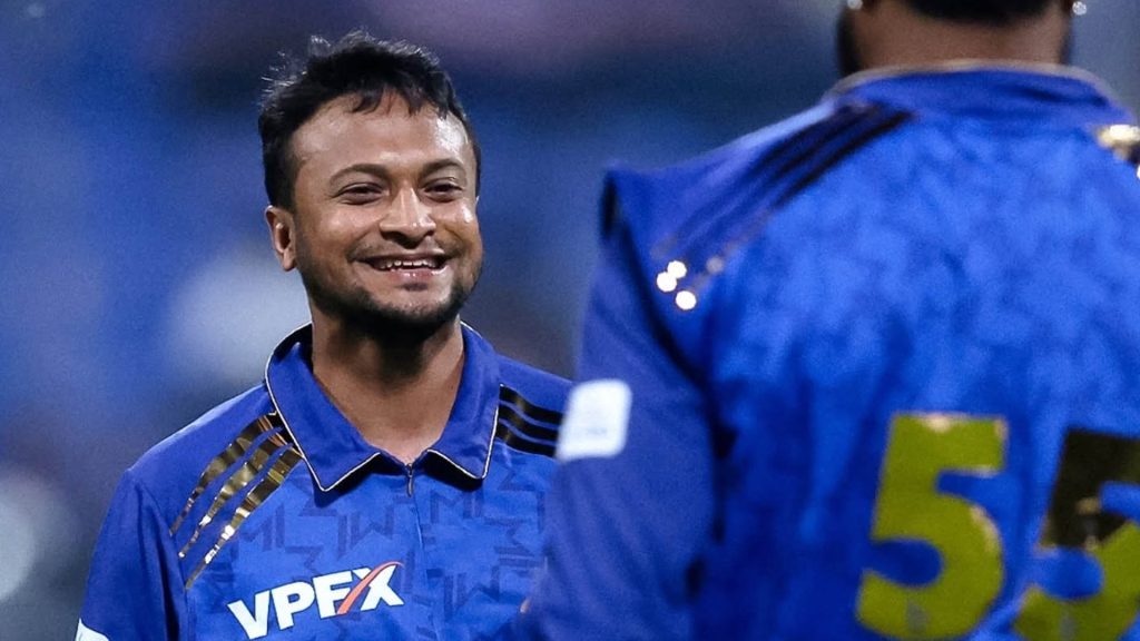 Shakib’s stingy bowling secures Emirates’ victory, first qualifier