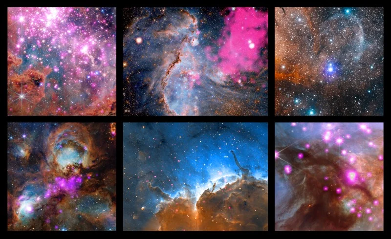 To Celebrate the Coming of Spring, NASA Releases Images of “Blossaming” Stellar Nurseries