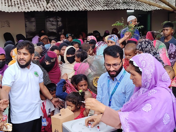 570 Children Vaccinated Against Measles-Rubella in Sitakunda’s Jungle Salimpur