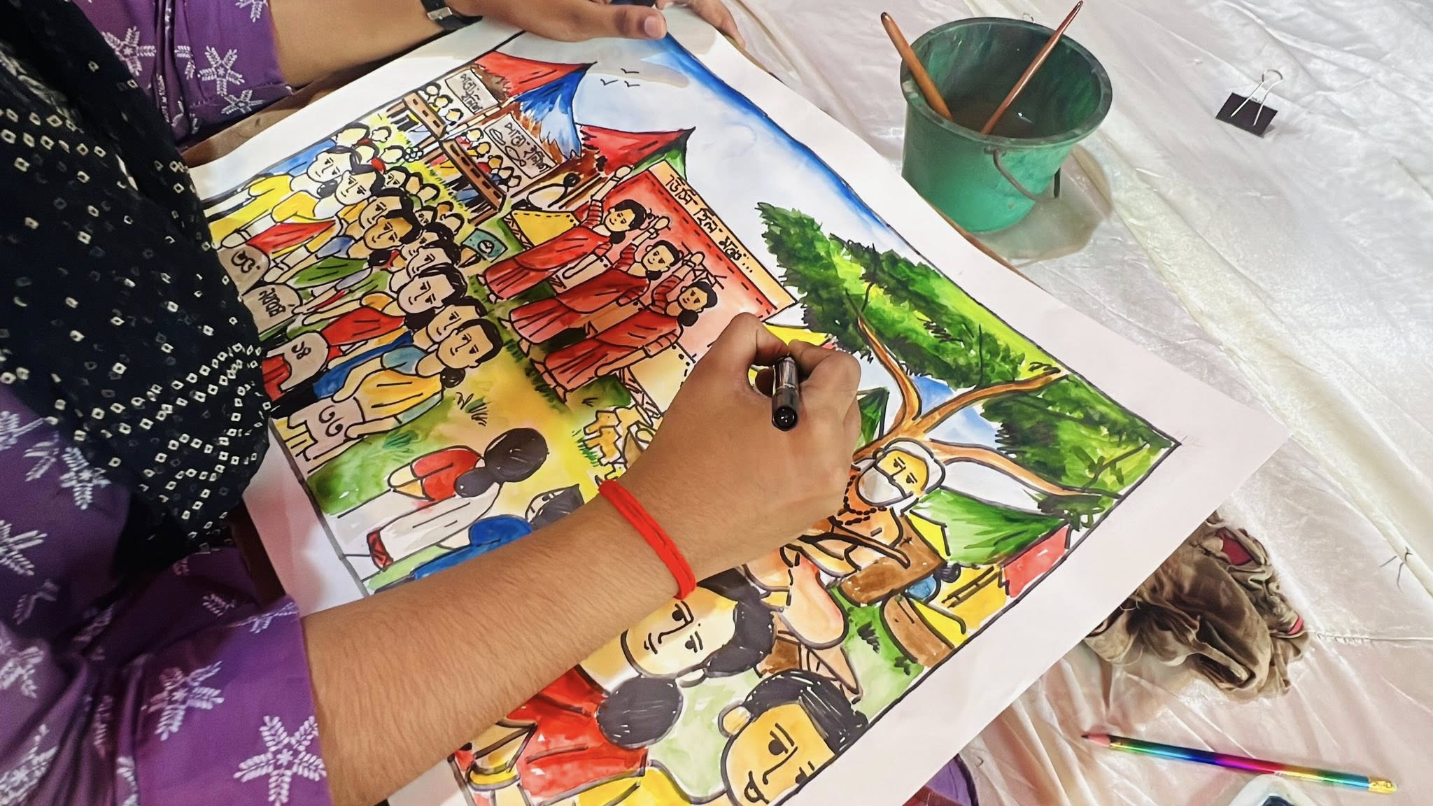 Painting competition awakens spirit of Liberation War and patriotism - Daily Morning Today