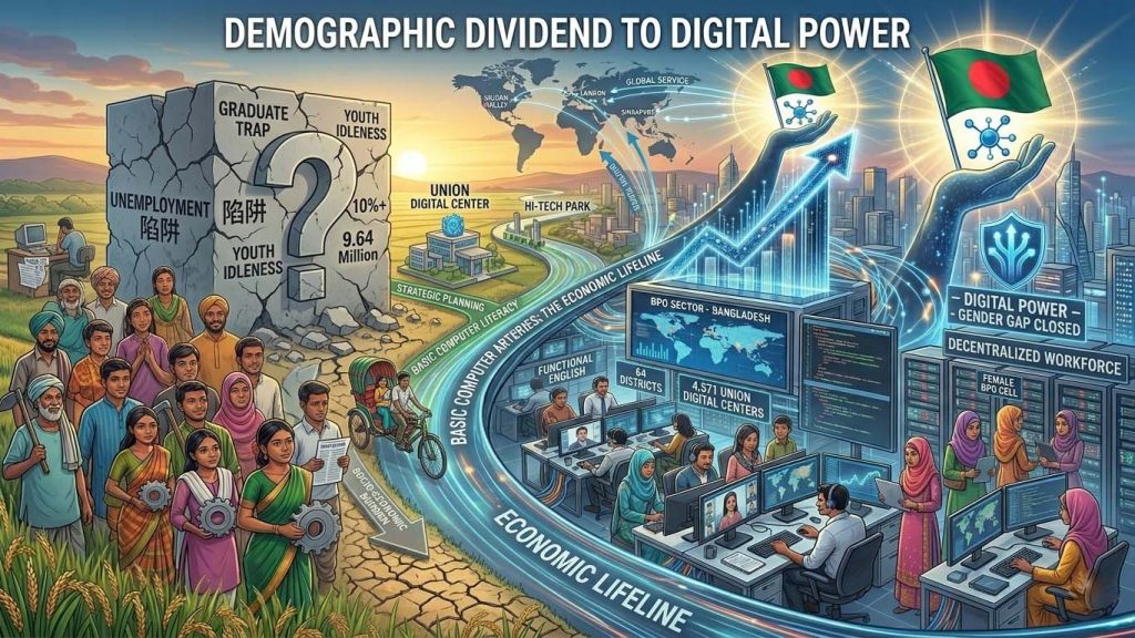 From Demographic Dividend to Digital Power: BPO Sector as Bangladesh’s Economic Lifeline
