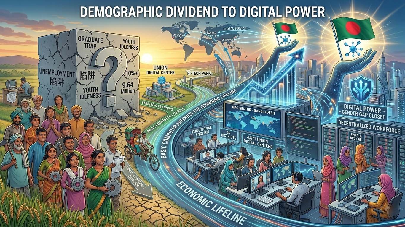 From Demographic Dividend to Digital Power: BPO Sector as Bangladesh’s Economic Lifeline