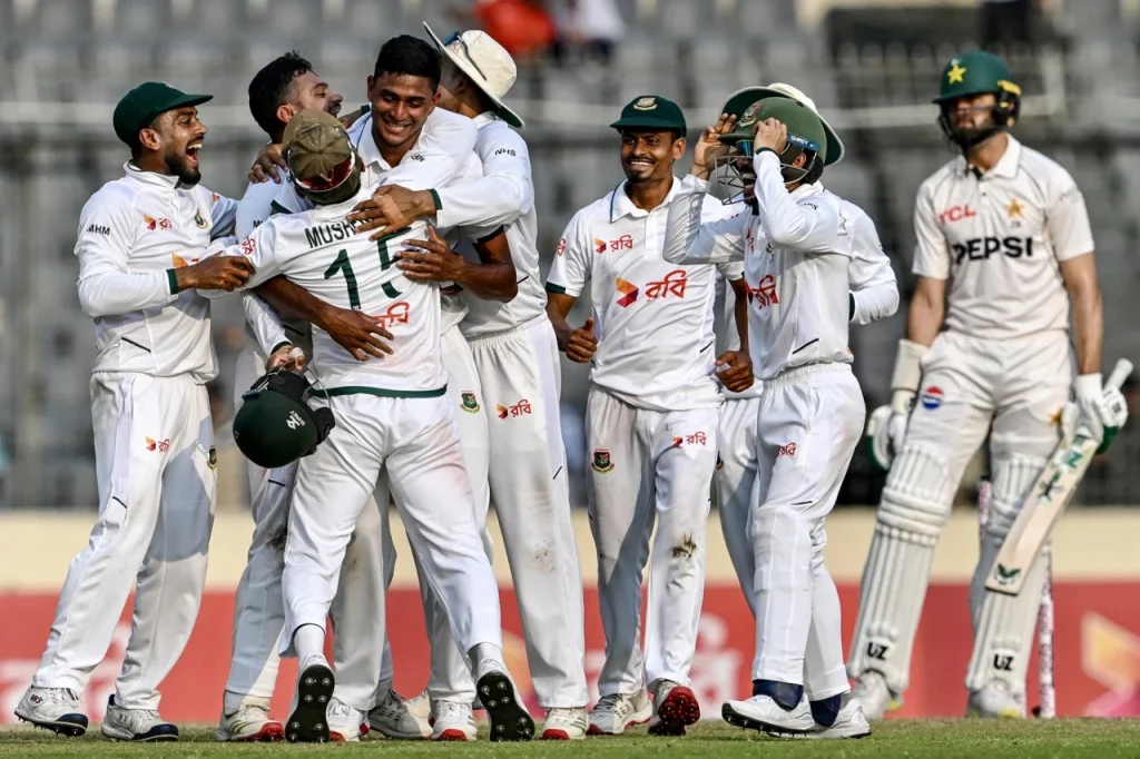 Bangladesh Clinch Historic Third Straight Test Win Over Pakistan