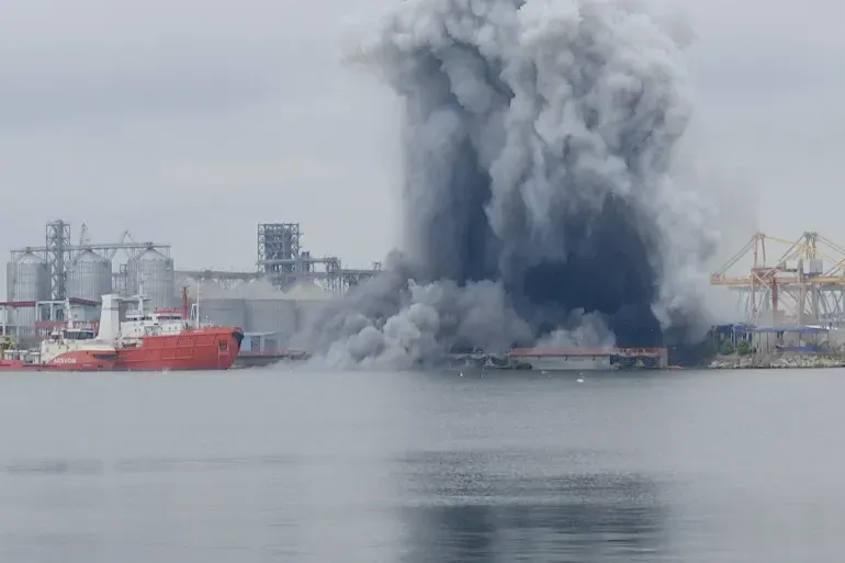 Drone explosion in Romanian port spurs Ukraine war spillover fears