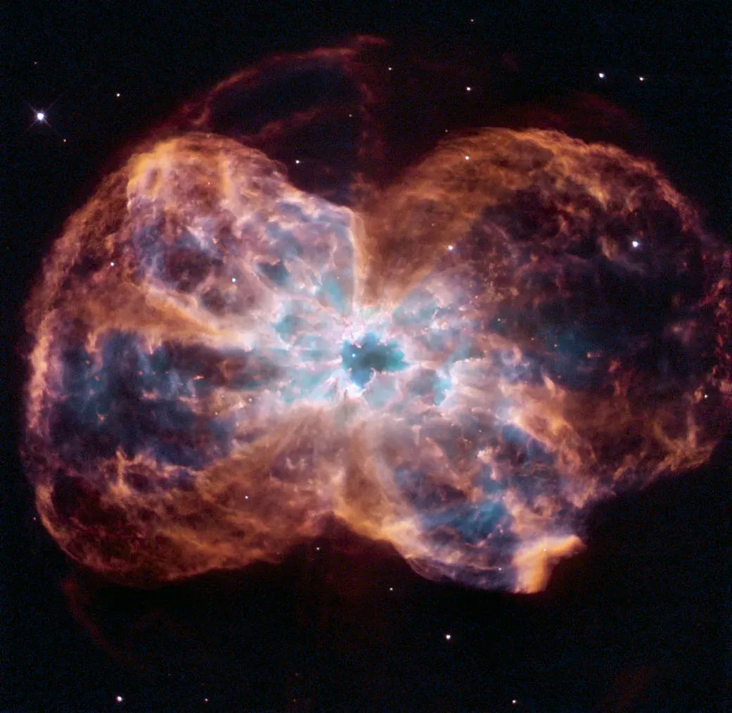A Star’s Death Throes Involves a Lot of Kicking