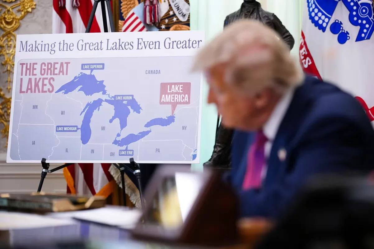 Trump signs executive order to change Lake Ontario to ‘Lake America’
