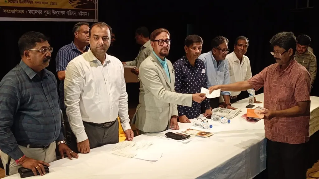 CCC Allocates Tk 36.7 Lakh Financial Grant to 294 Puja Mandaps in Chattogram